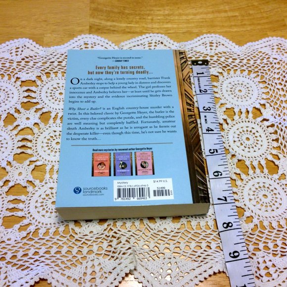 Book Sale! 3 for $10! Mystery - Why Shoot a Butler, G. Heyer - Picture 2 of 8